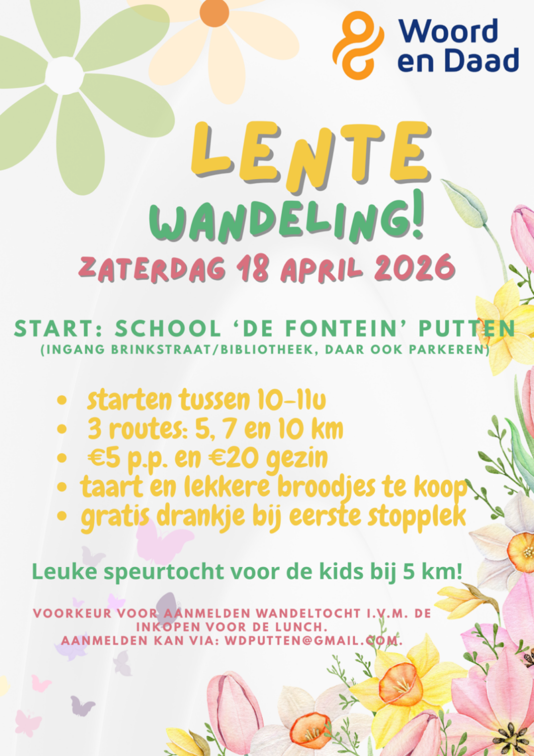 Afbeelding bij Lentewandeling