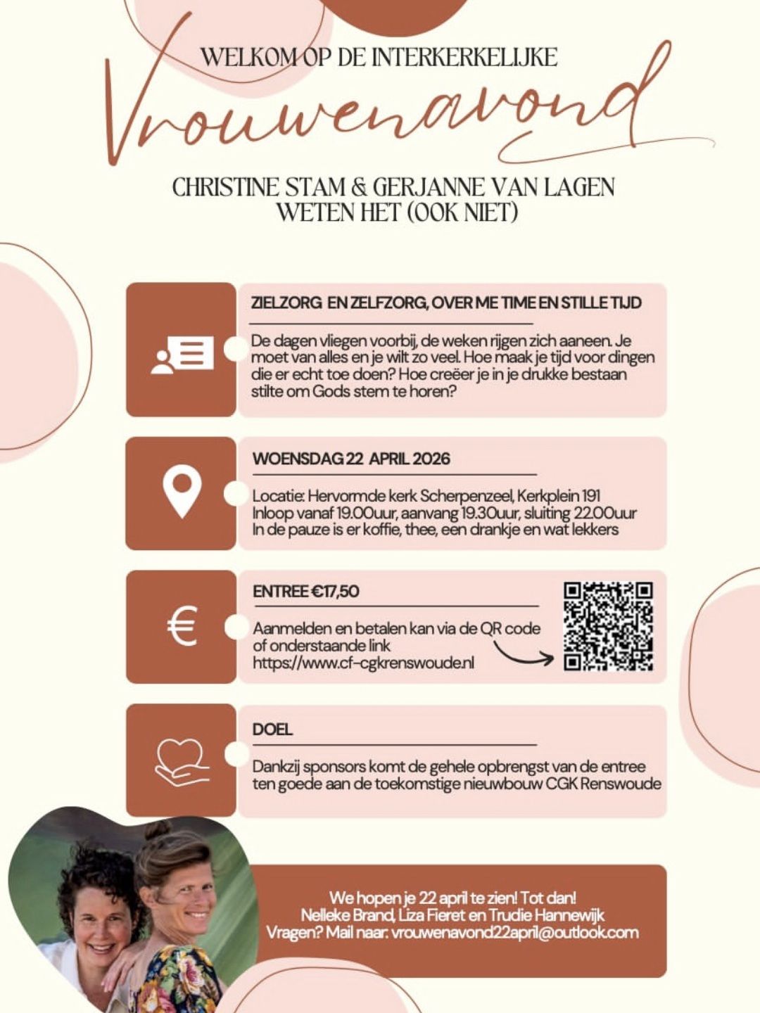 Afbeelding bij Interkerkelijke Vrouwenavond