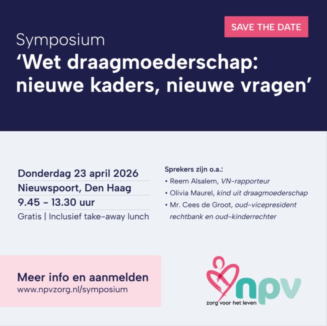 Afbeelding bij Symposium draagmoederschap