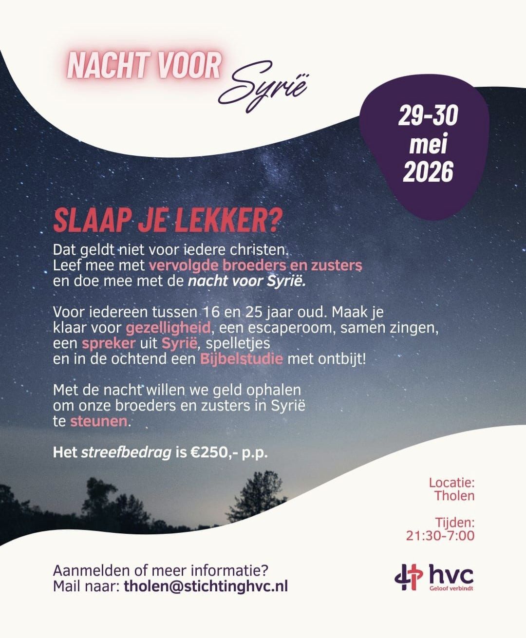 Afbeelding bij Nacht voor Syrie