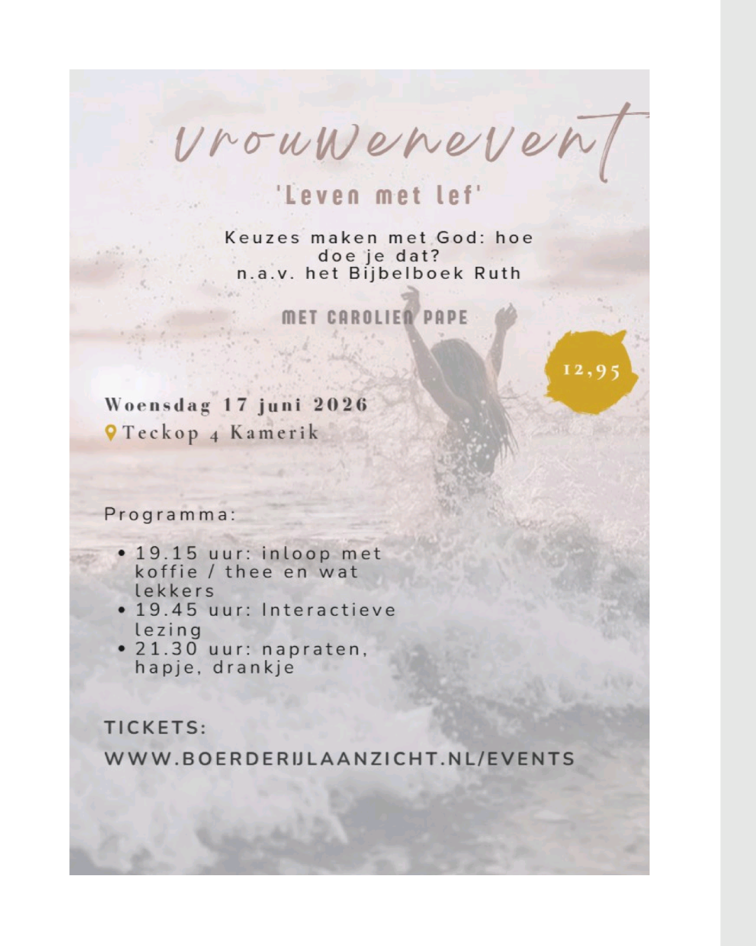 Afbeelding bij Vrouwenevent