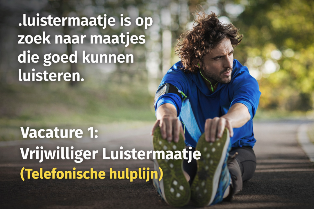 Vrijwilliger Luistermaatje  (Telefonische hulplijn)