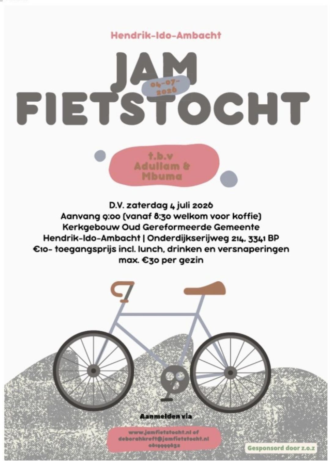 Afbeelding bij JAM fietstocht