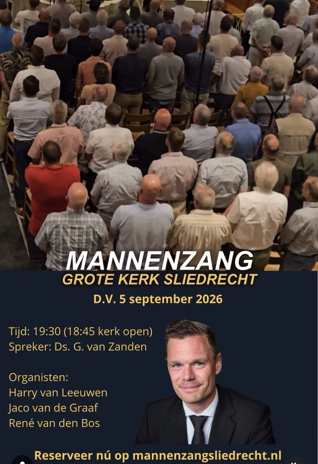 Afbeelding bij Mannenzang Sliedrecht