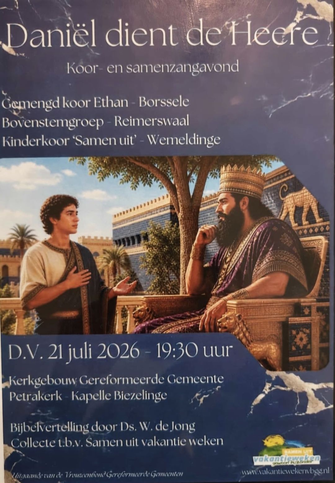 Afbeelding bij Koor en samenzangavond