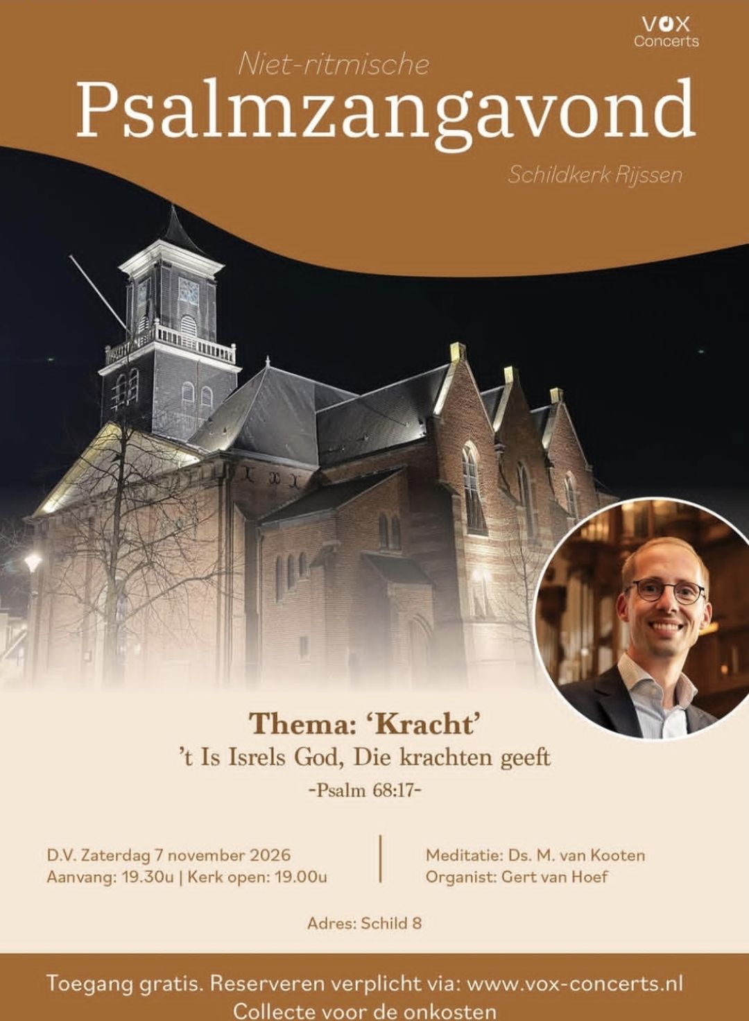 Afbeelding bij Niet Ritmische Psalmzangavond